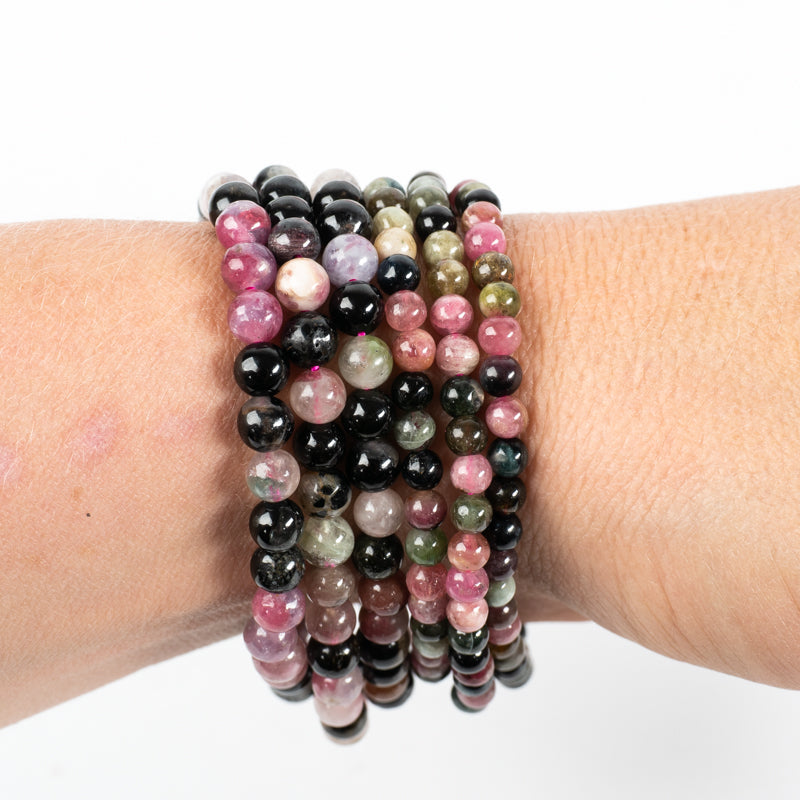 Multicolored Tourmaline Bracelet Jewelry: Bracelet Milk and Honey