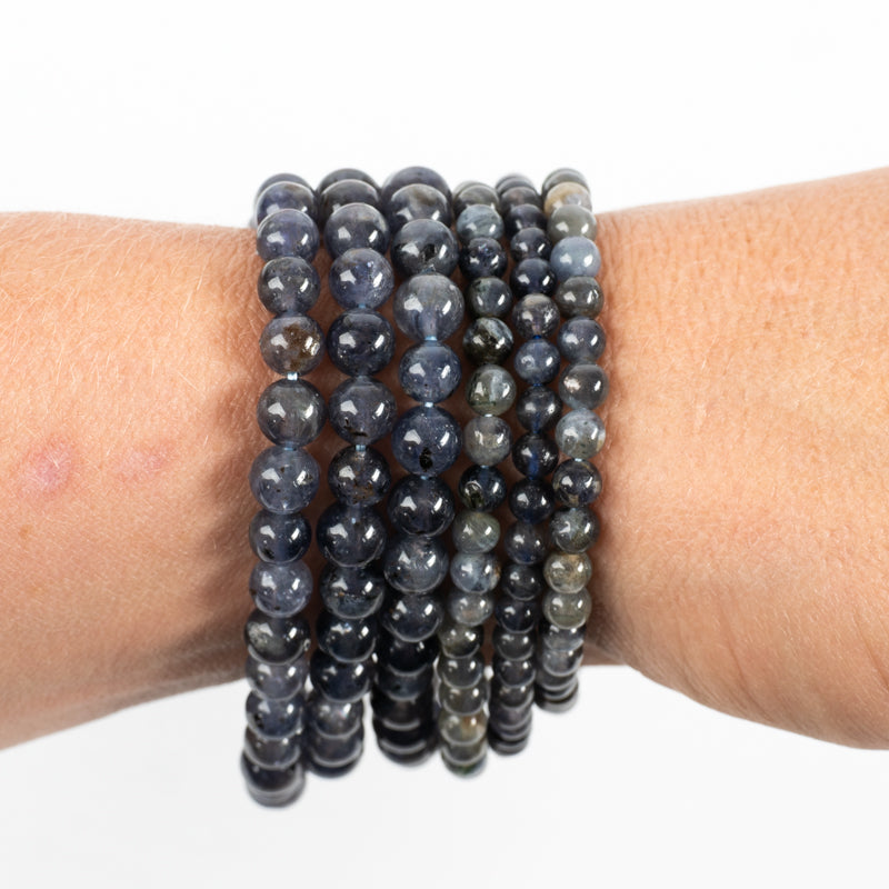 Iolite Bracelet Jewelry: Bracelet Milk and Honey