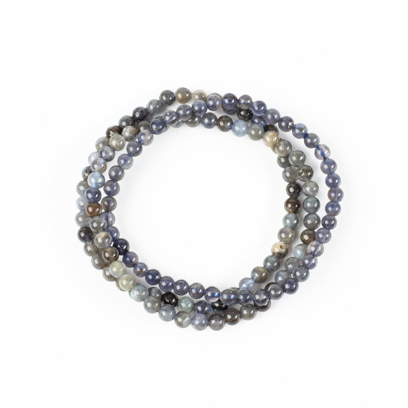 Iolite Bracelet Jewelry: Bracelet Milk and Honey