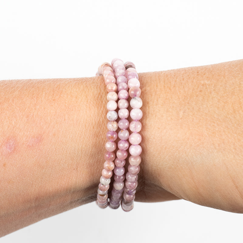 Kunzite Bracelet Jewelry: Bracelet Milk and Honey 4mm