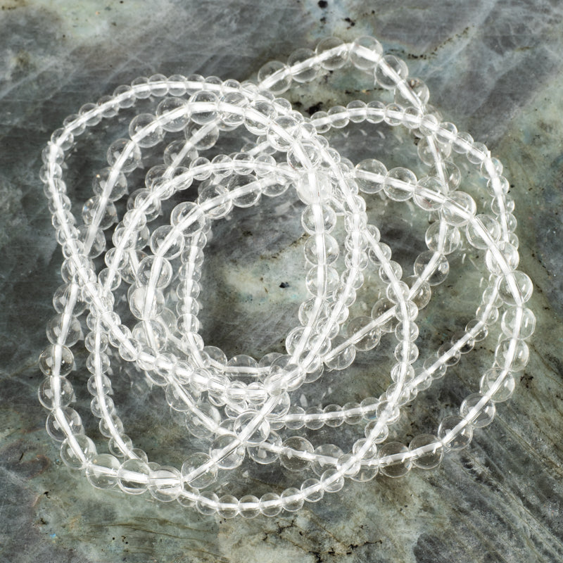 Clear Quartz Bracelet Jewelry: Bracelet Milk and Honey