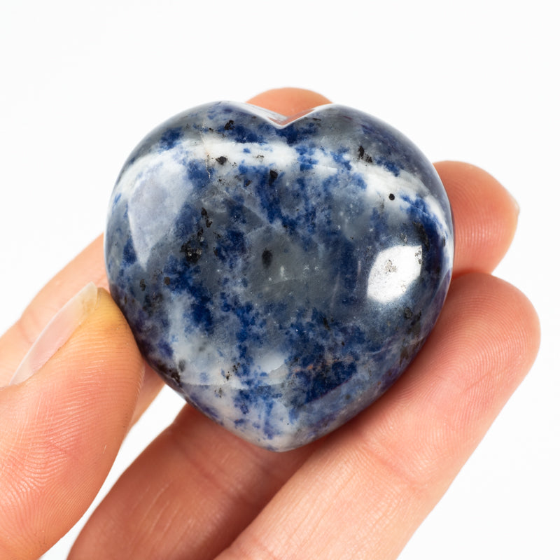 Sodalite Heart Crystal Heart Crystal Magic