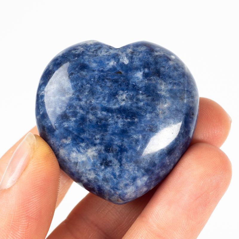 Sodalite Heart Crystal Heart Crystal Magic