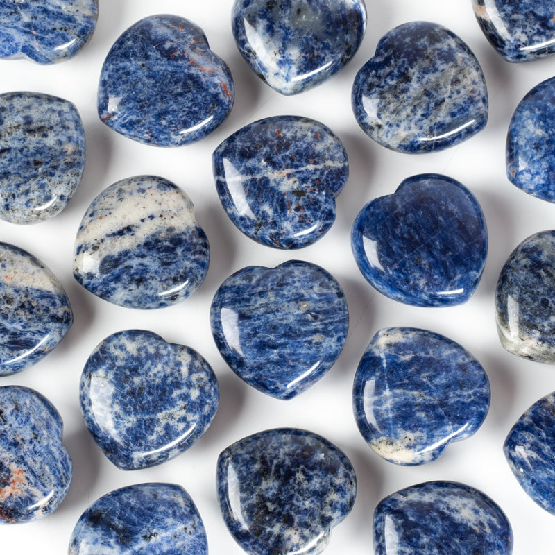 Sodalite Heart Crystal Heart Crystal Magic