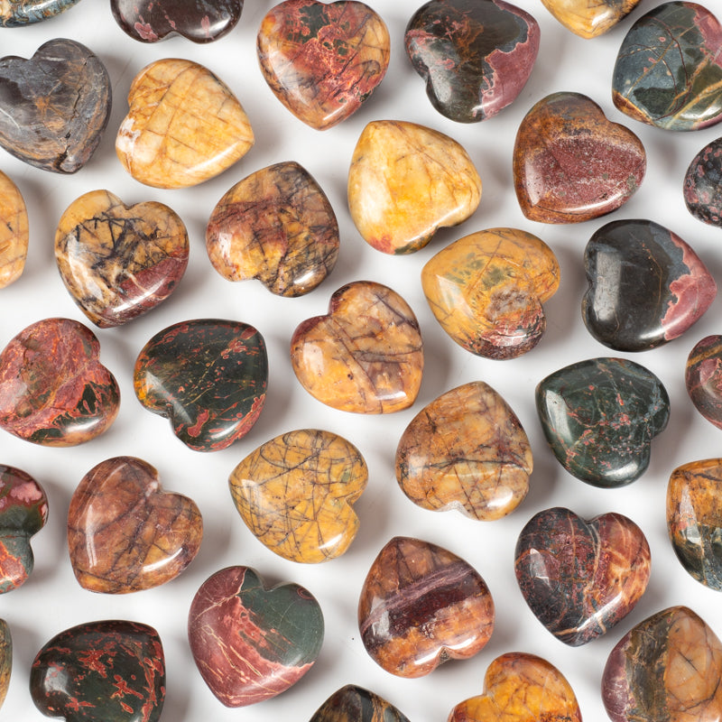 Cherry Creek Jasper Heart Crystal Heart Crystal Magic
