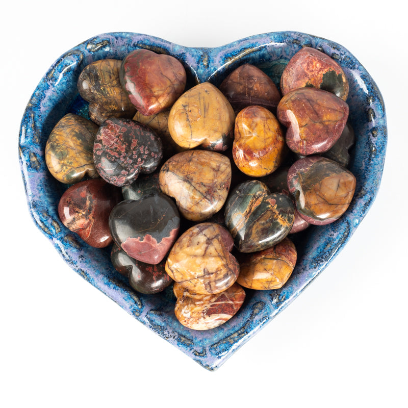 Cherry Creek Jasper Heart Crystal Heart Crystal Magic