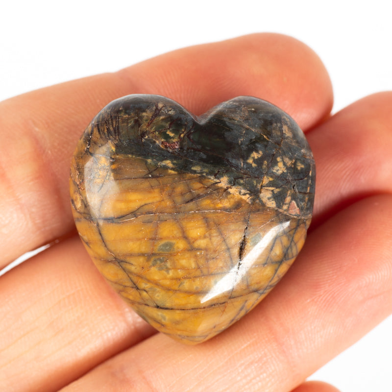 Cherry Creek Jasper Heart Crystal Heart Crystal Magic