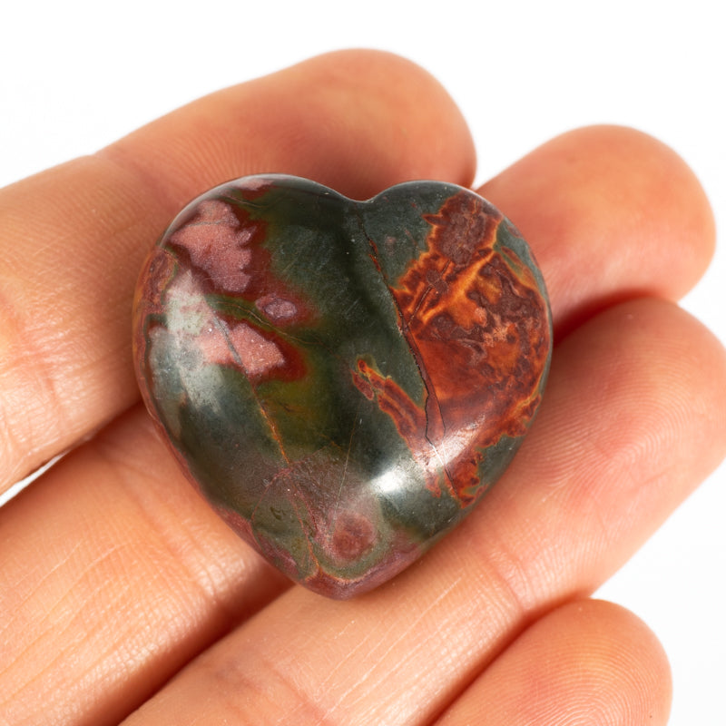Cherry Creek Jasper Heart Crystal Heart Crystal Magic
