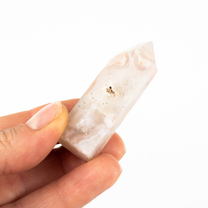 Flower Agate Point Crystal Point Crystal Magic