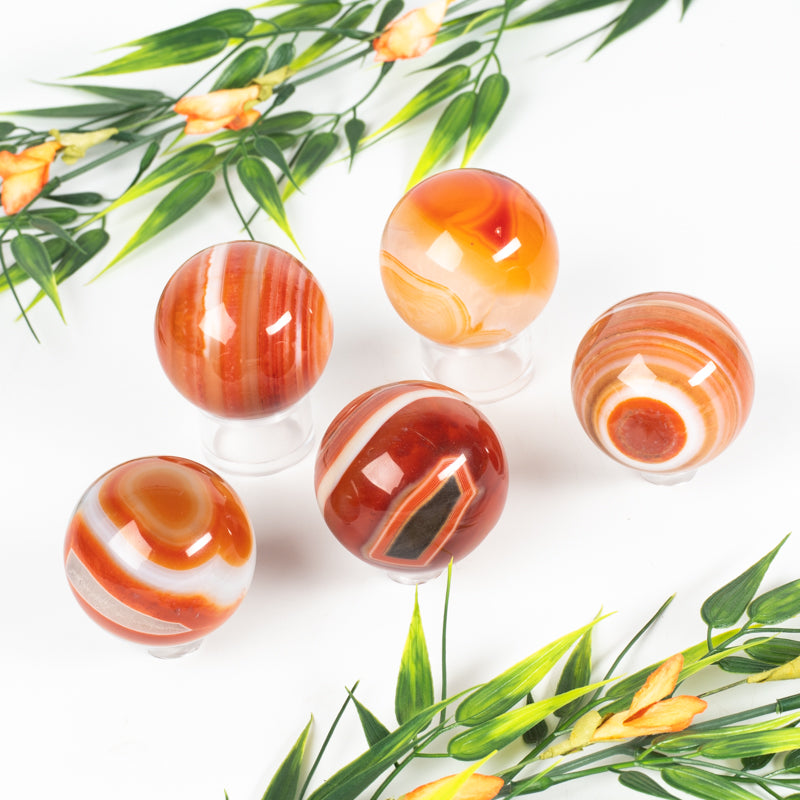 Carnelian Sphere Crystal Sphere Aries