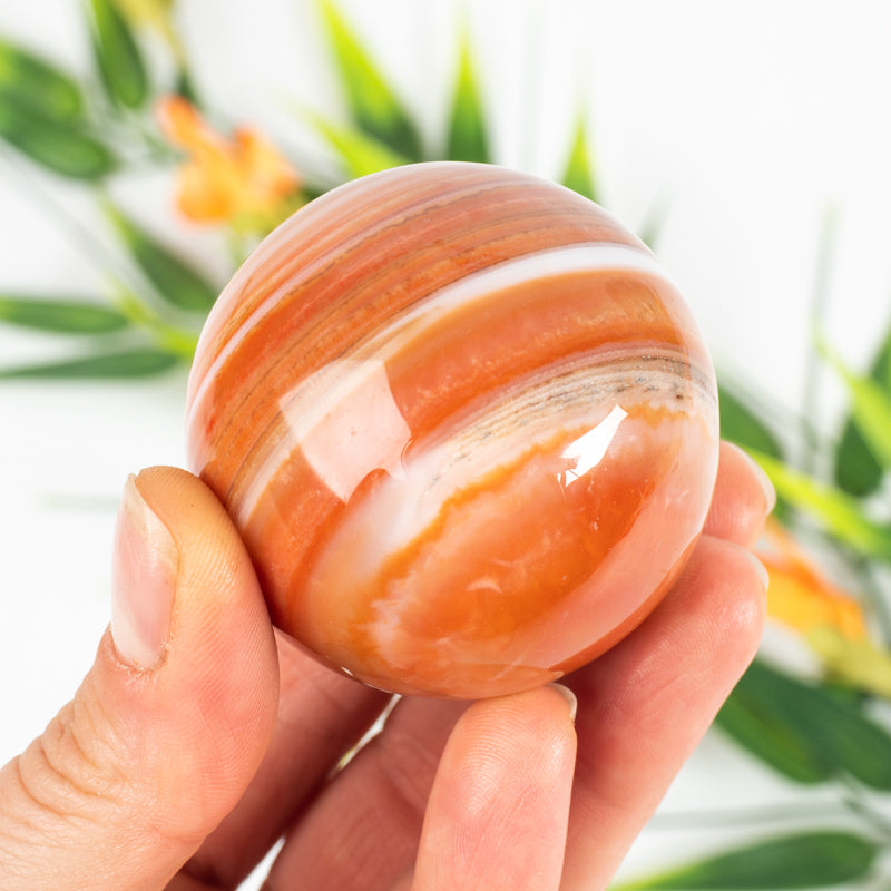 Carnelian Sphere Crystal Sphere Aries