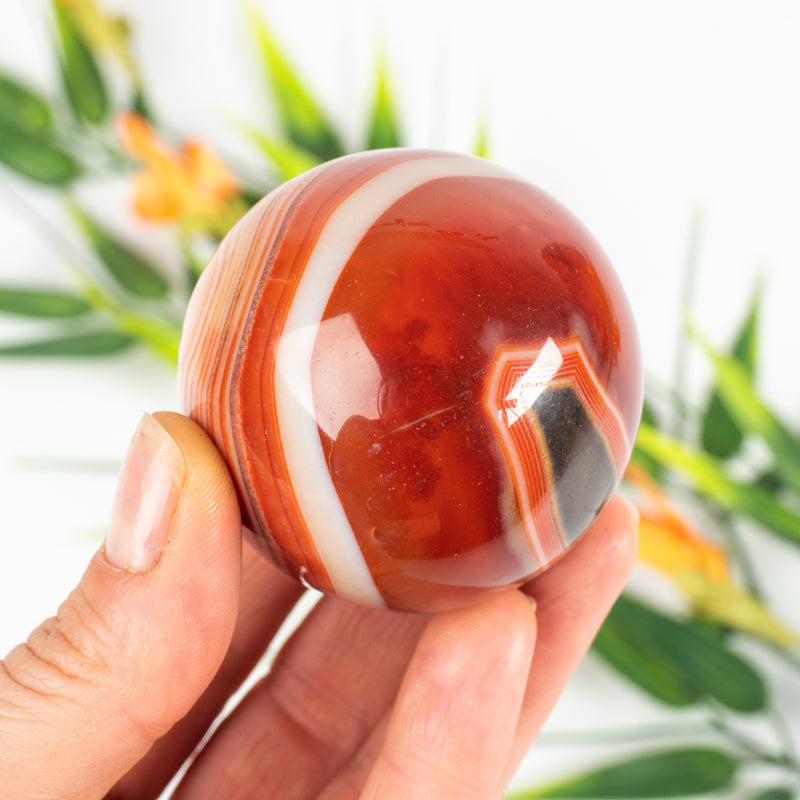 Carnelian Sphere Crystal Sphere Aries Small