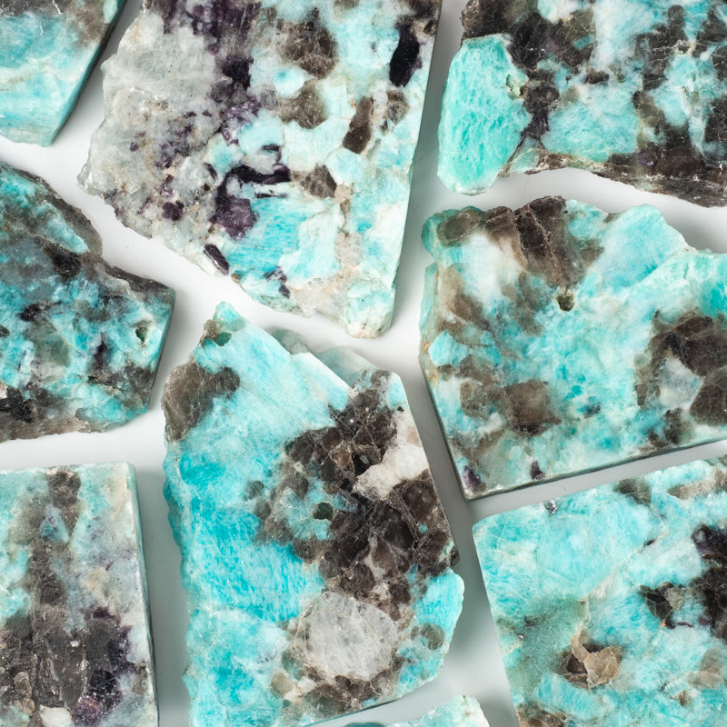Amazonite Slab Crystal Slab Aries