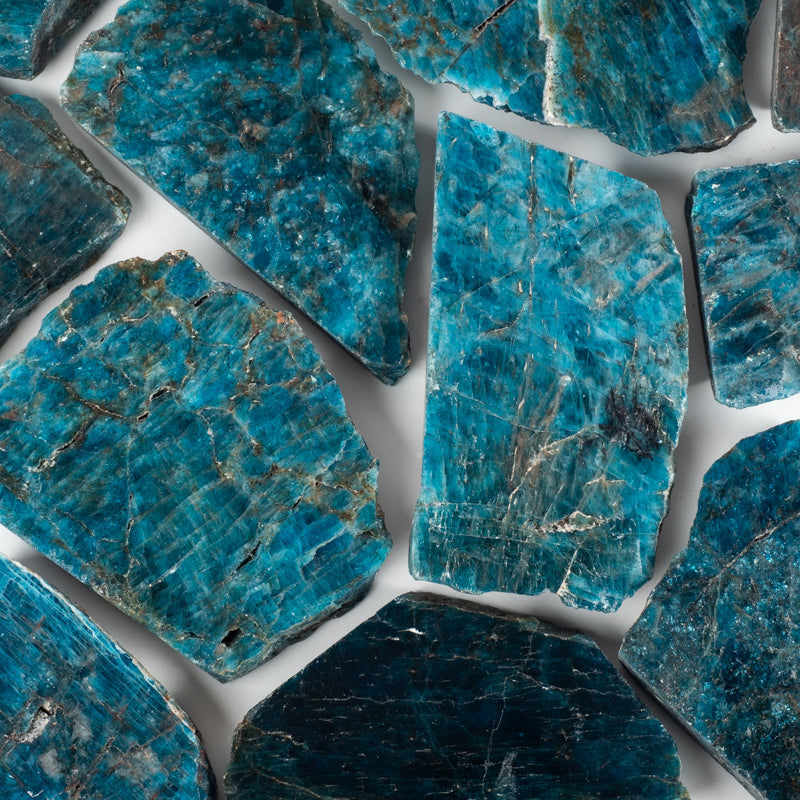 Blue Apatite Slab Crystal Slab Crystal Magic