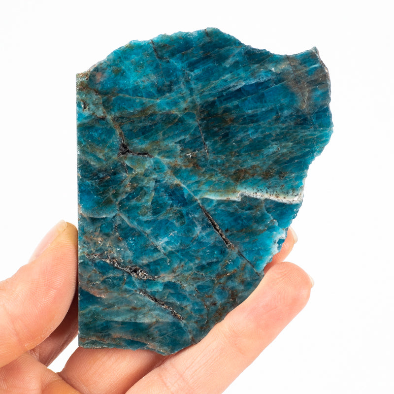 Blue Apatite Slab Crystal Slab Crystal Magic 