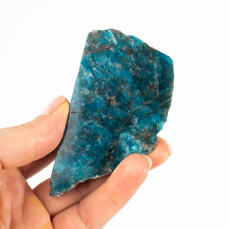 Blue Apatite Slab Crystal Slab Crystal Magic