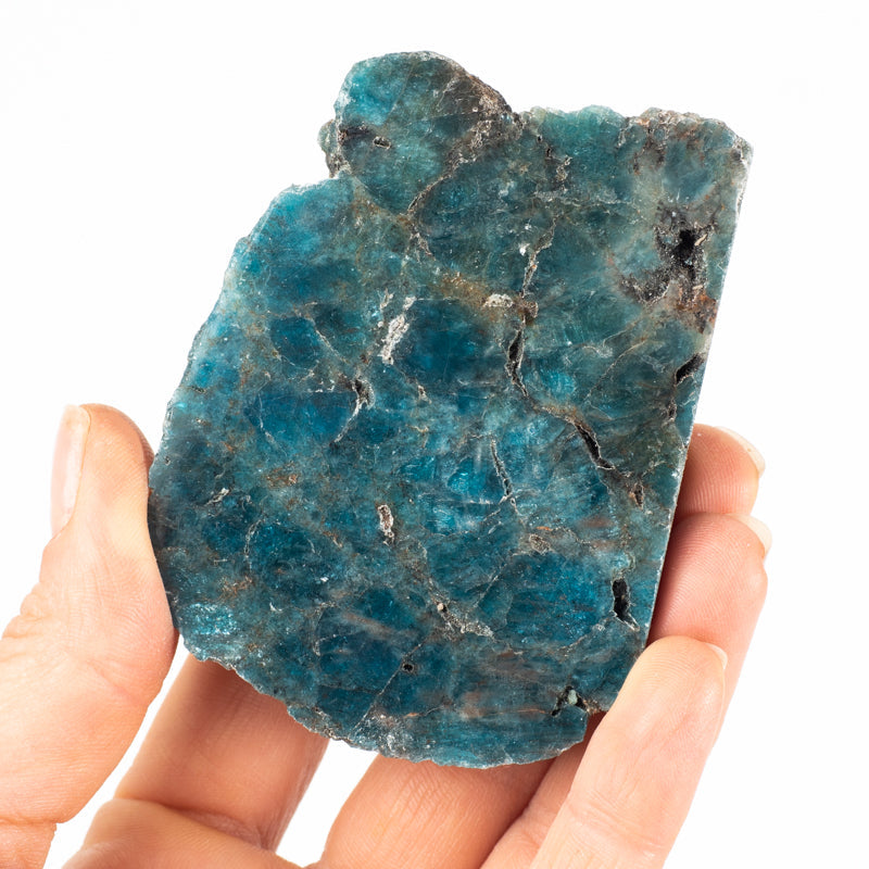 Blue Apatite Slab Crystal Slab Crystal Magic
