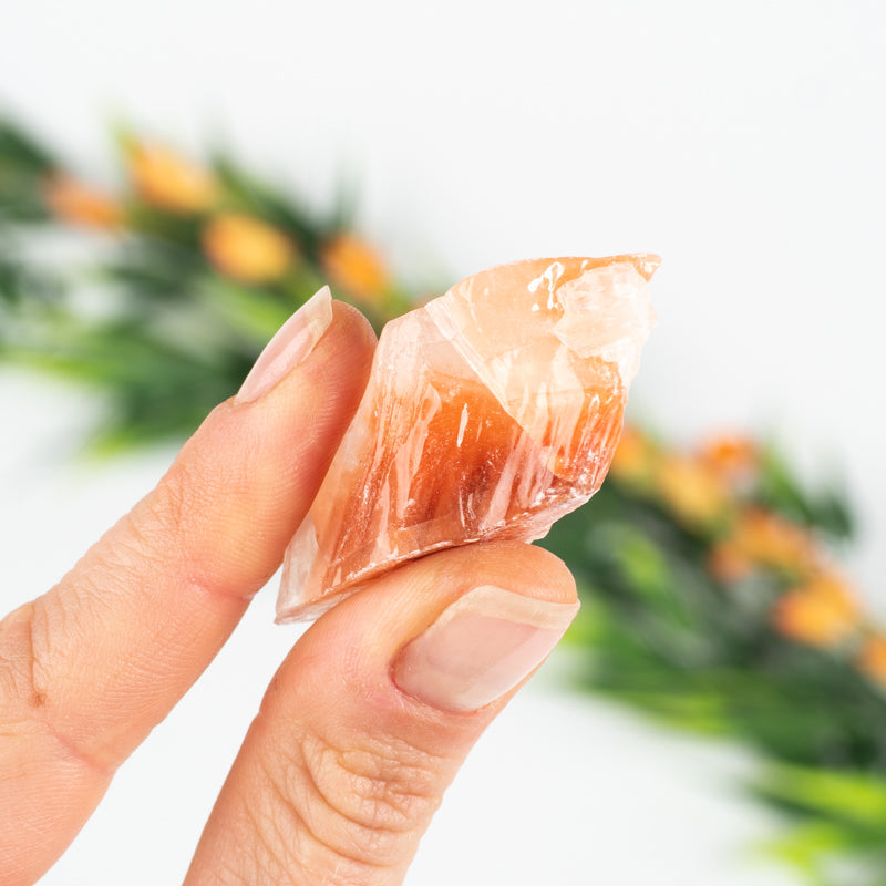 Raw Red Calcite Crystal Chunk Crystal Magic