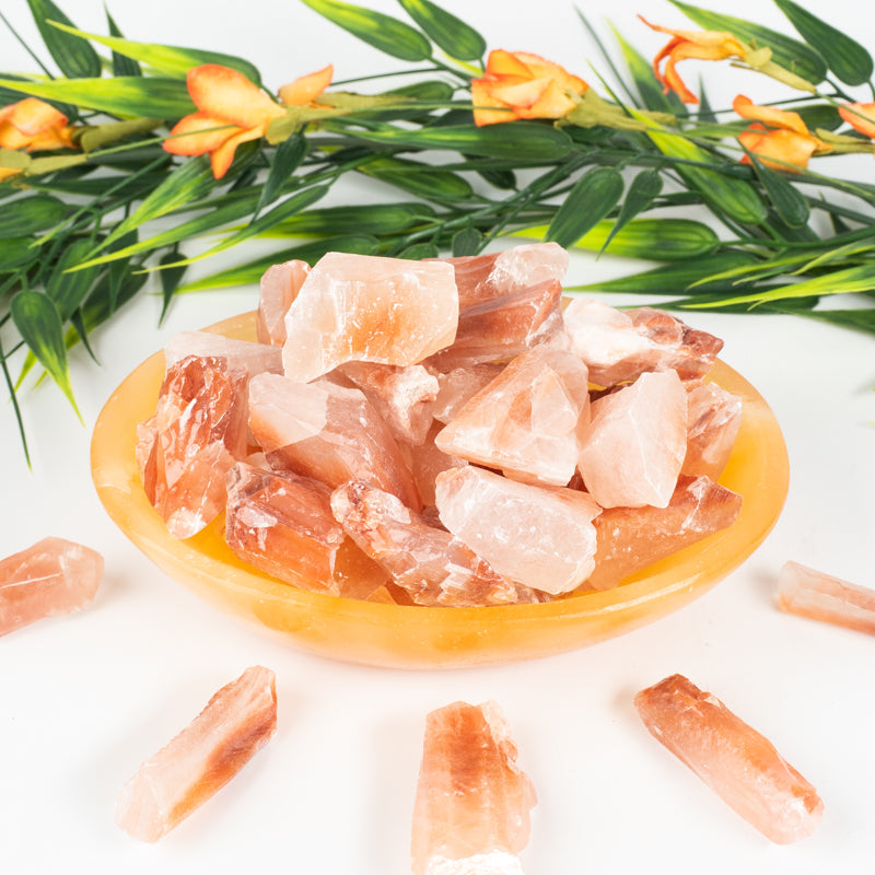 Raw Red Calcite Crystal Chunk Crystal Magic