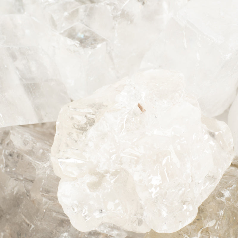 Raw Clear Calcite Crystal Chunk Cancer Sign