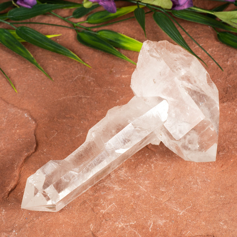Clear Quartz Dual-Point Crystal Cluster Crystal Magic