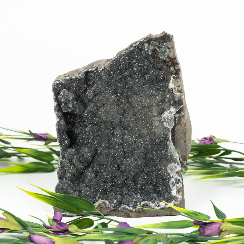 Black Amethyst Geode Crystal Geode Aquarius