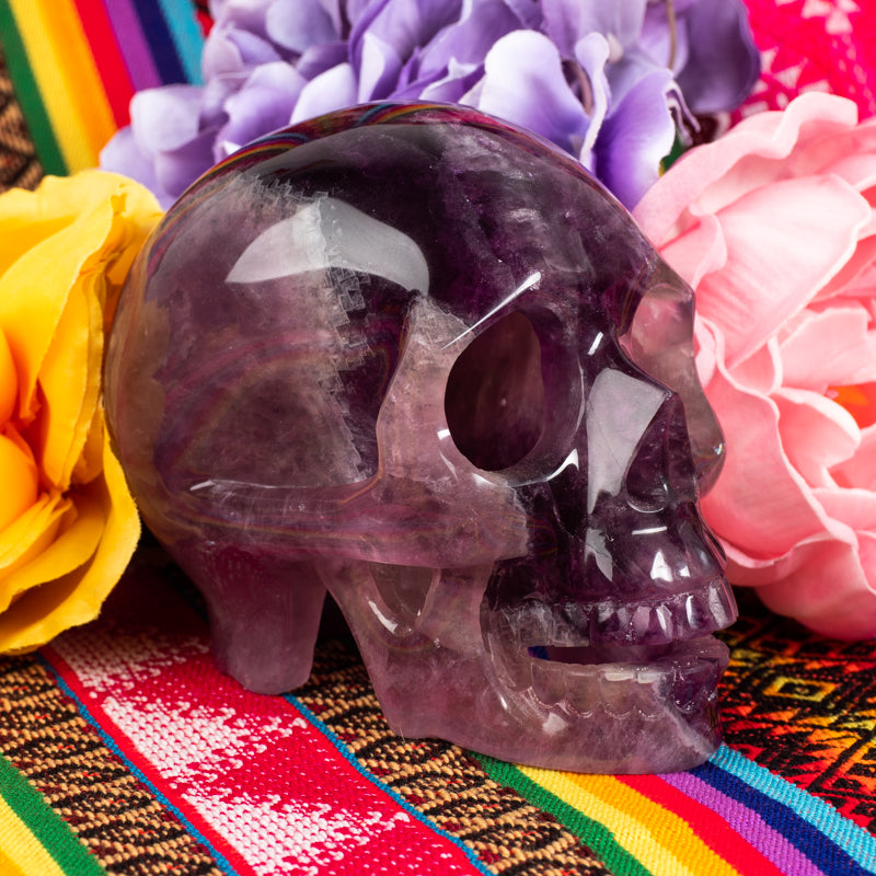 Fluorite Skull Crystal Skull Aquarius