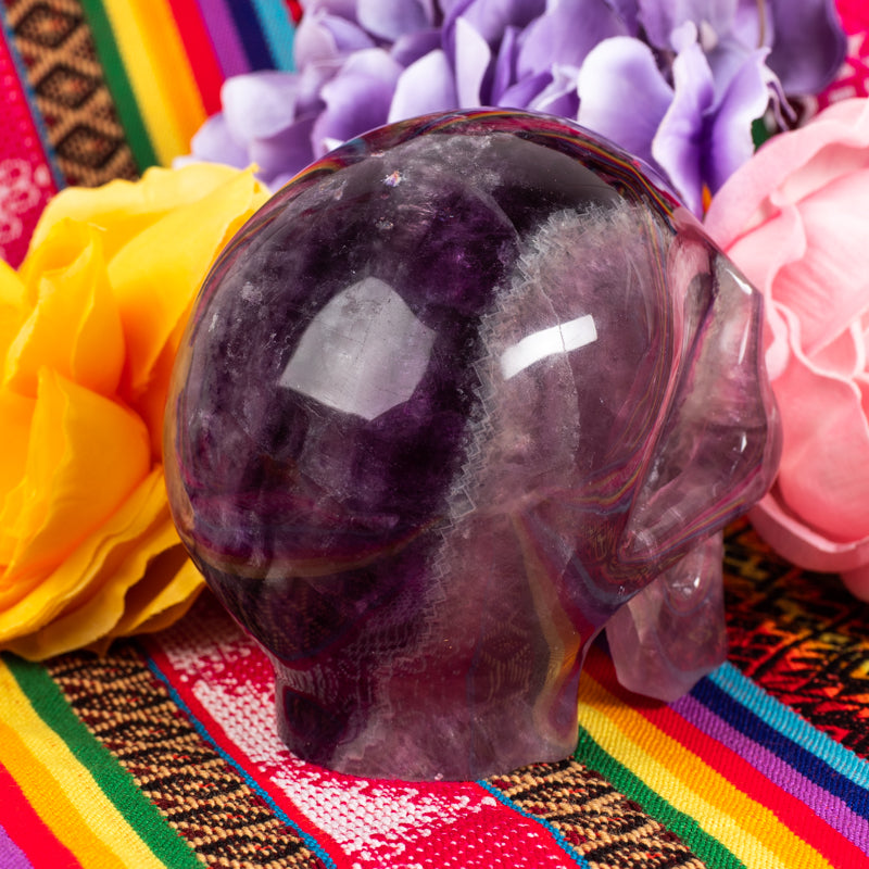 Fluorite Skull Crystal Skull Aquarius