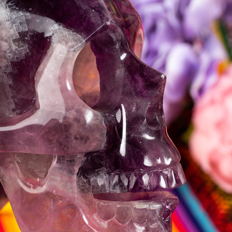 Fluorite Skull Crystal Skull Aquarius