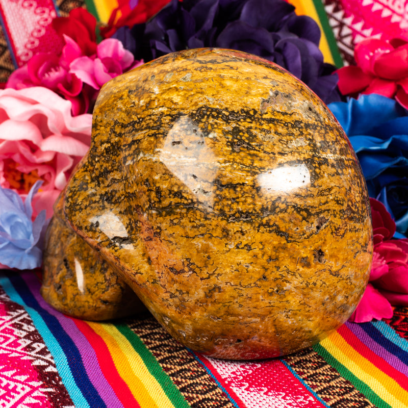 Ocean Jasper Skull Crystal Skull Crystal Magic
