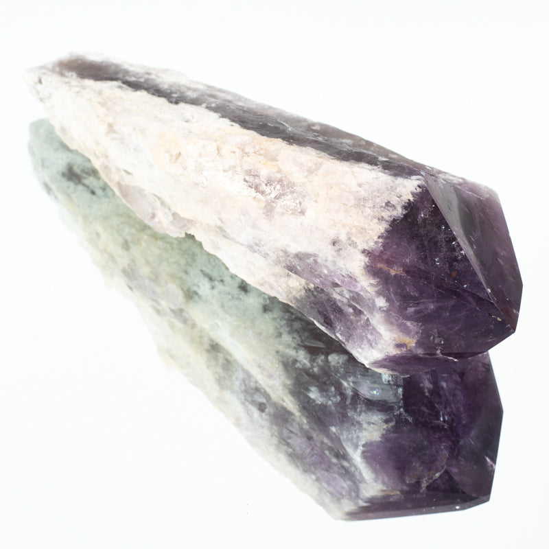 Natural Raw Amethyst Crystal Point