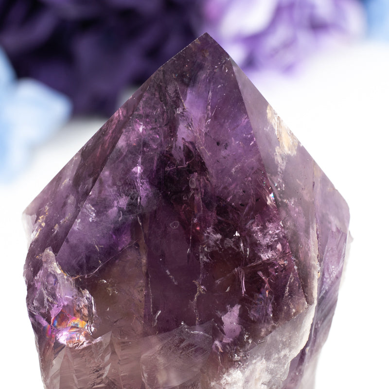 Natural Amethyst Point Crystal Point Aquarius