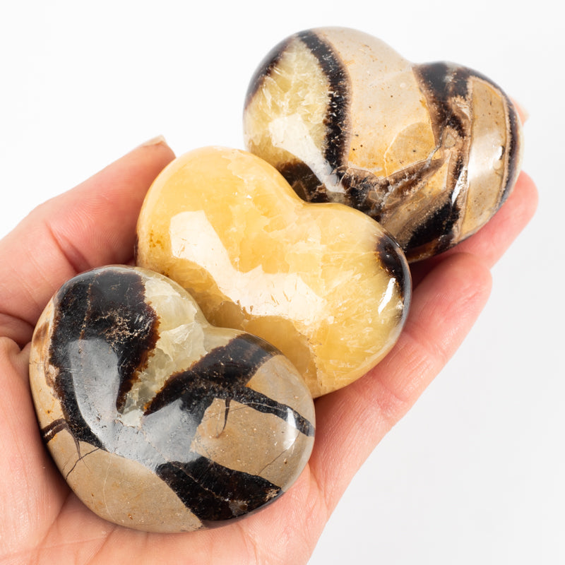 Septarian Heart Crystal Heart Crystal Magic
