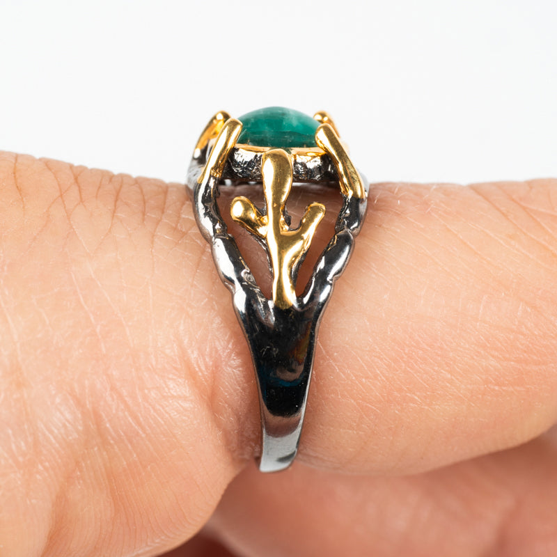 Emerald Ring Jewelry: Ring Amberlite 