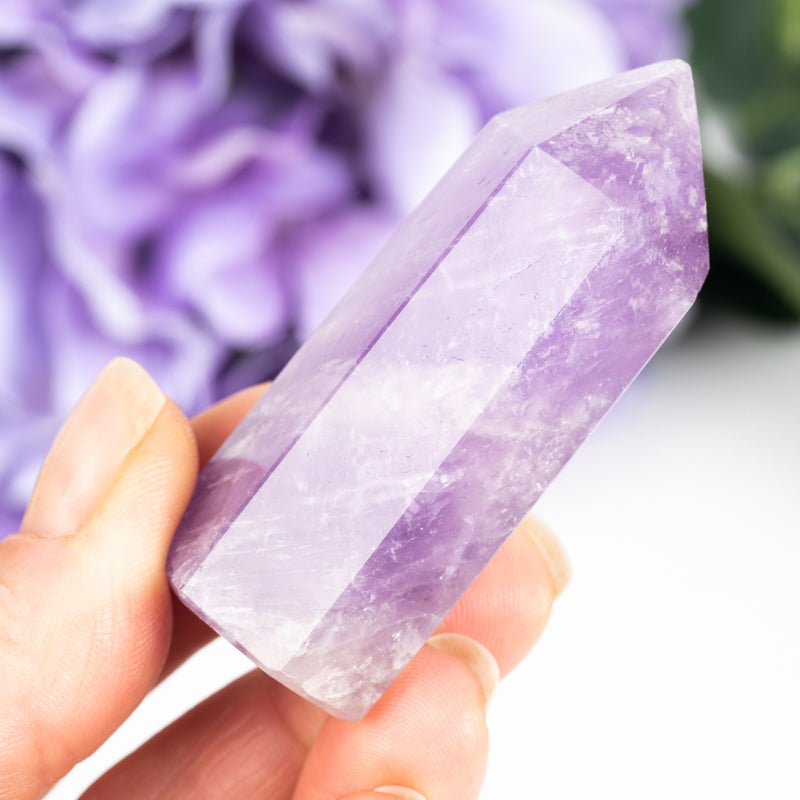 Amethyst Natural Point Crystal Point Aquarius