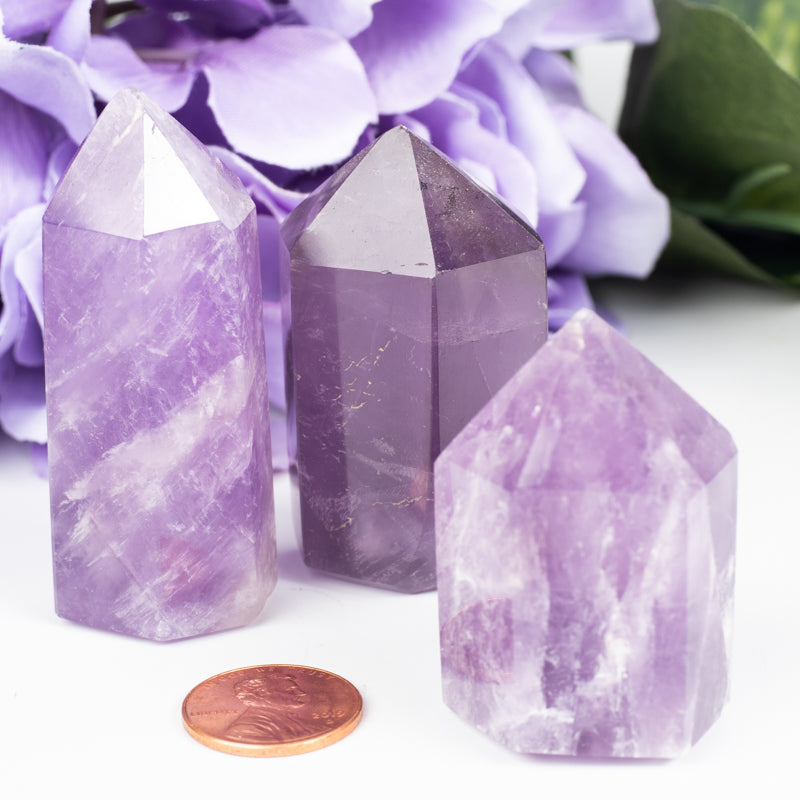 Amethyst Natural Point Crystal Point Aquarius