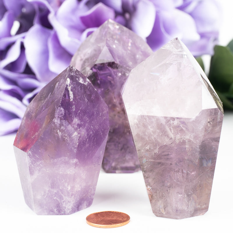 Amethyst Natural Point Crystal Point Aquarius