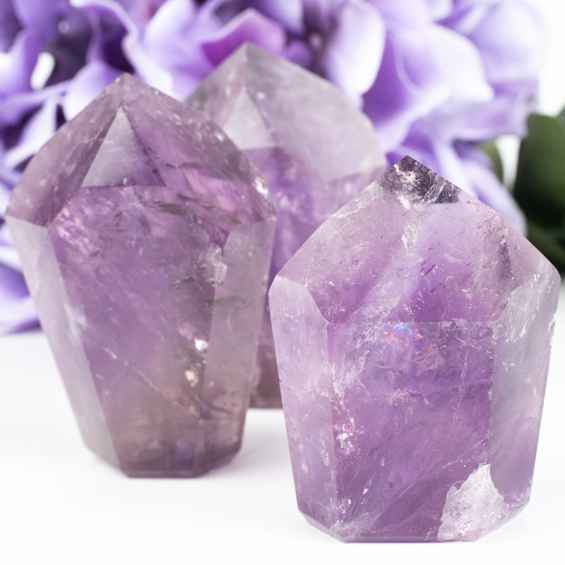 Amethyst Natural Point Crystal Point Aquarius