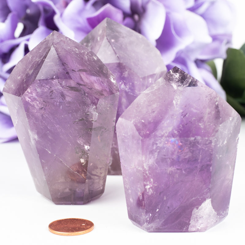 Amethyst Natural Point Crystal Point Aquarius