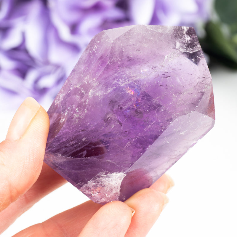 Amethyst Natural Point Crystal Point Aquarius