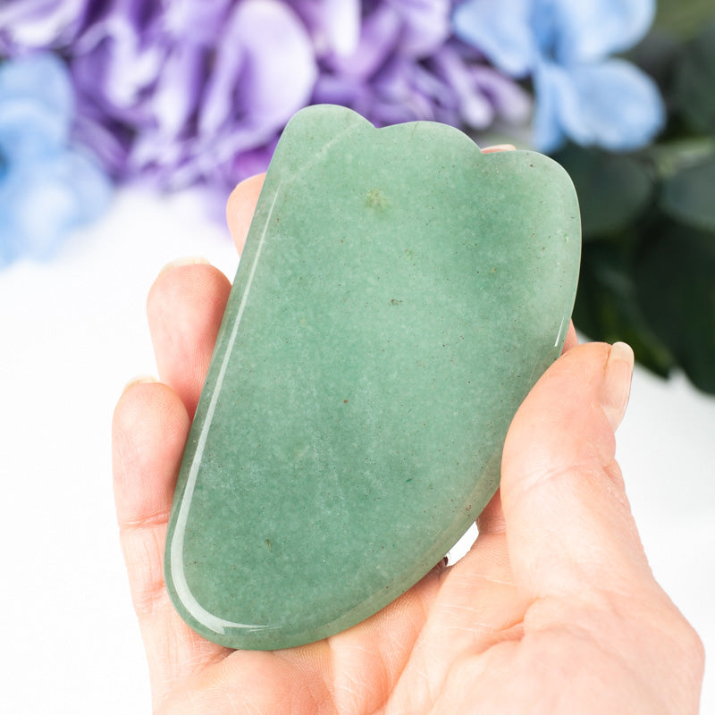 Green Aventurine Gua Sha Stone Body Care: Massage Roller Crystal Magic