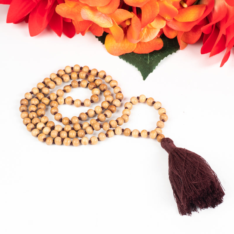 Sandalwood Mala Jewelry: Mala Crystal Magic online 