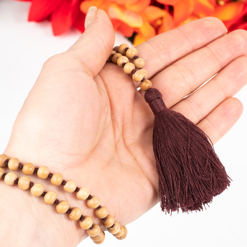 Sandalwood Mala Jewelry: Mala Crystal Magic online