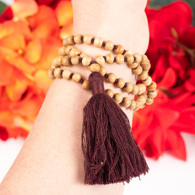 Sandalwood Mala Jewelry: Mala Crystal Magic online