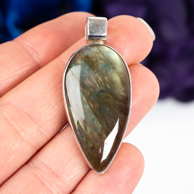 Labradorite Pendant Jewelry: Pendant Starborn Creations