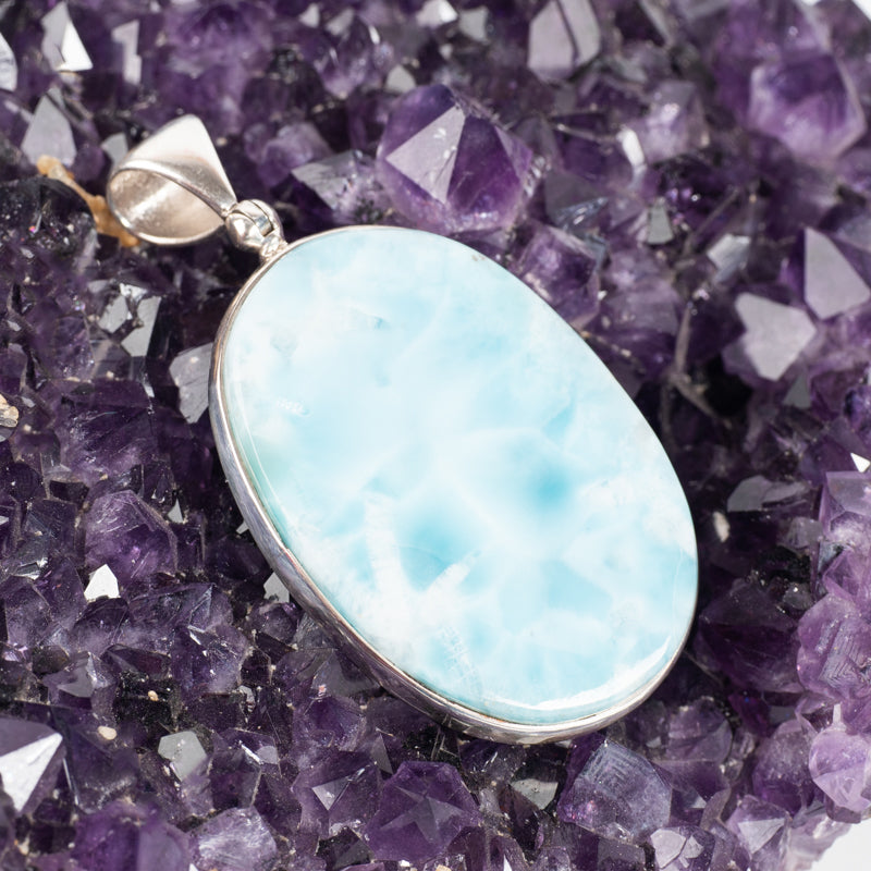 Larimar Pendant Jewelry: Pendant Starborn Creations
