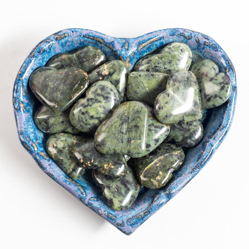 Jade Heart Crystal Heart Crystal Magic 