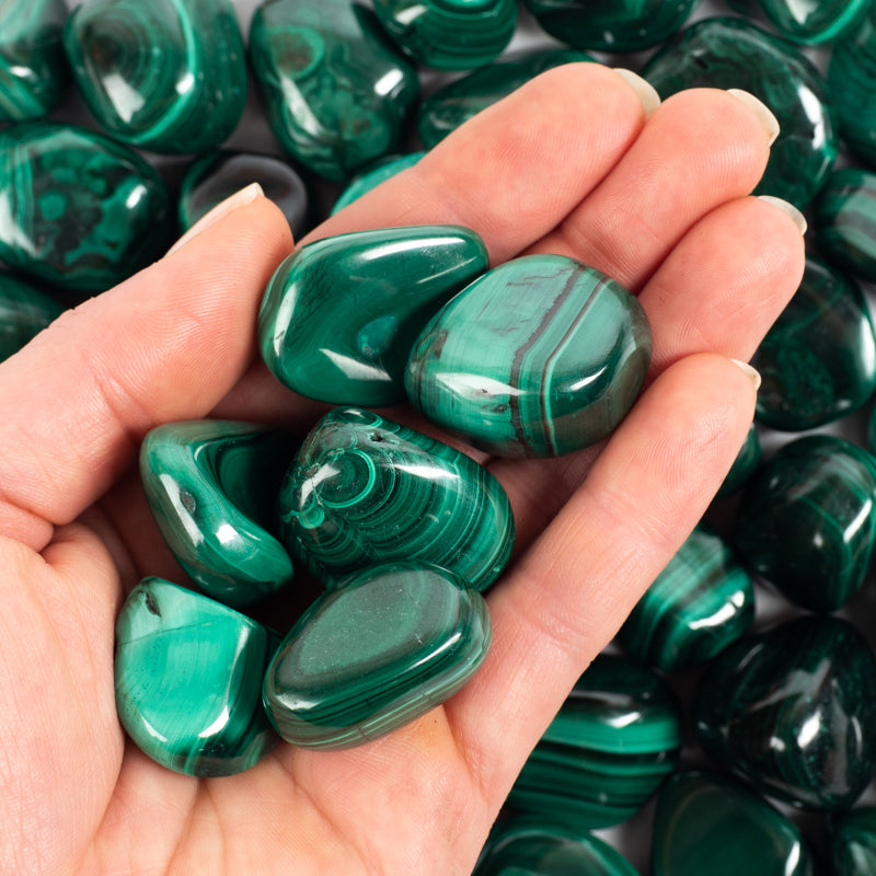 Malachite Tumbled Crystal Tumbled Crystal Magic