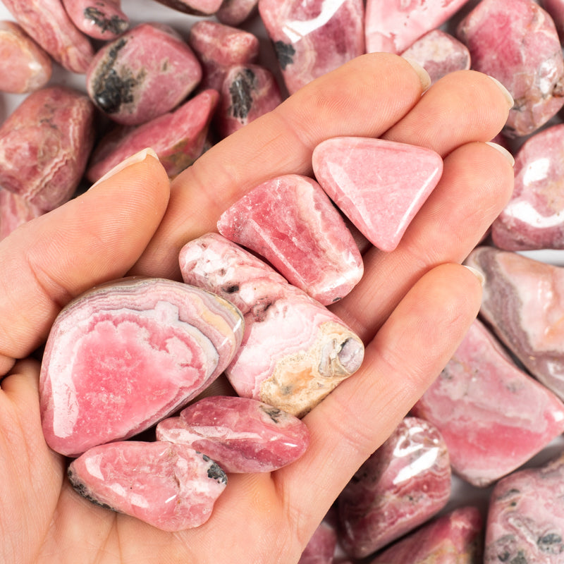 Rhodochrosite Tumbled Crystal Tumbled Crystal Magic