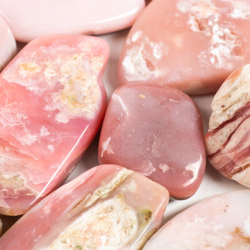 Pink Opal Tumbled Crystal Tumbled Crystal Magic